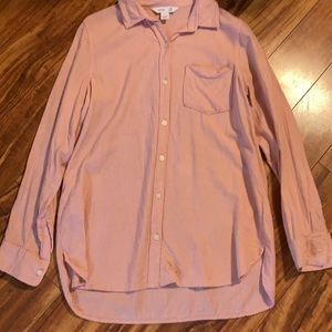 Old Navy Tunic Shirt Light Pink Size Medium